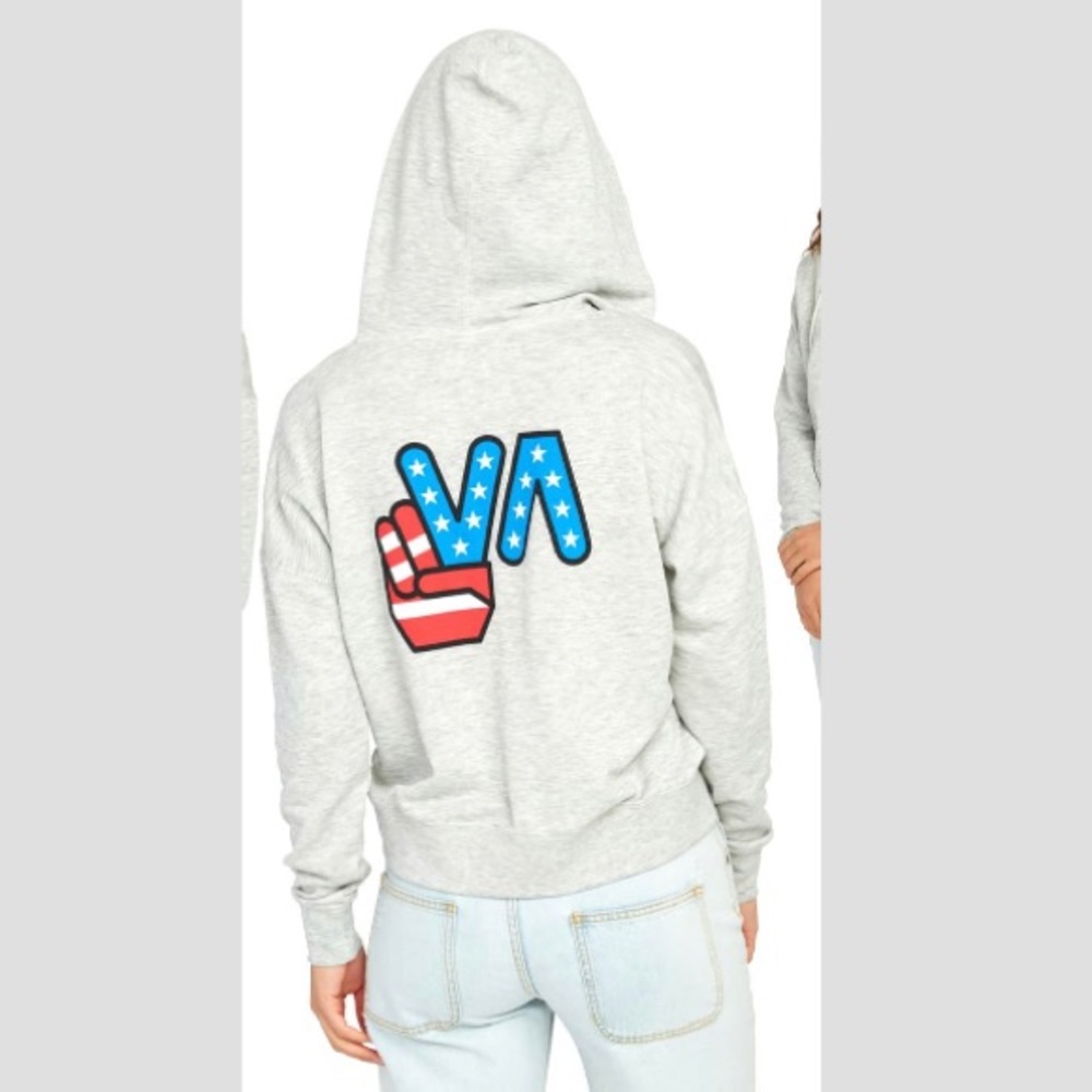 RVCA FONTANA ZIP UP HOODIE